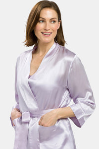 Women's 100% Pure Mulberry Silk Robe Womens>Sleepwear>Robe Fishers Finery 