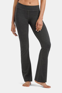 Women's EcoFabric™ Bootcut Yoga Pant Womens>Activewear>Yoga Pants Fishers Finery Heather Gray XS Regular