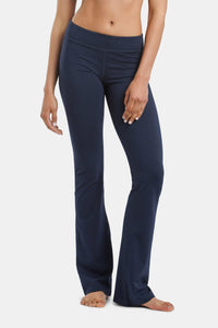 Women's EcoFabric™ Boot Leg Yoga Pant with Back Pockets Womens>Activewear>Yoga Pants Fishers Finery