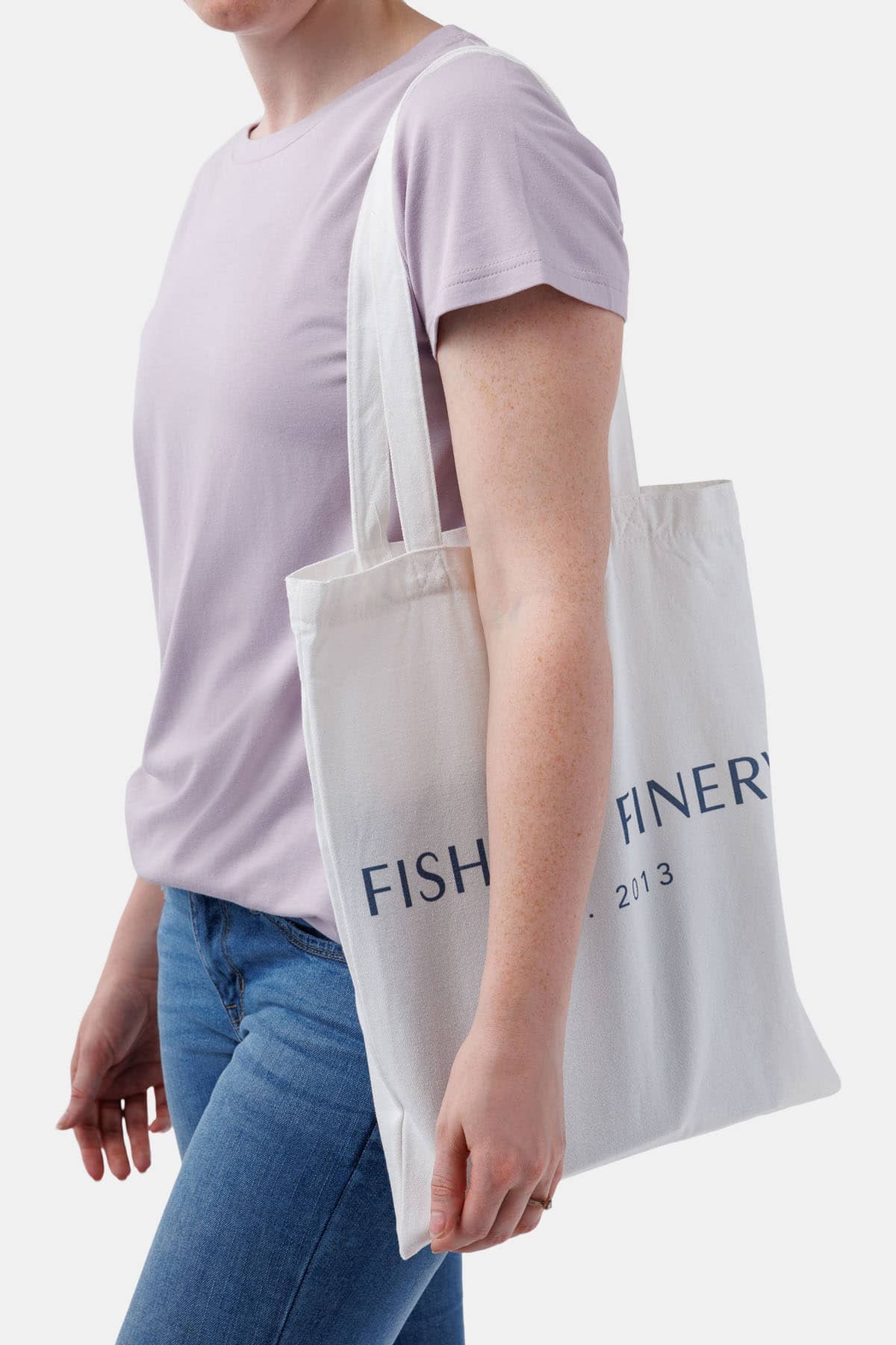 100% Organic Cotton Reusable Shopping Tote Bag Home>Luggage Fishers Finery 