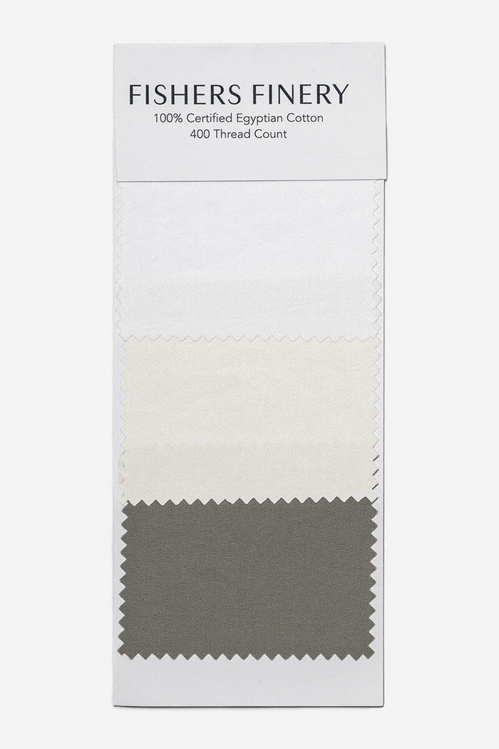 Egyptian Cotton Fabric Swatches Fishers Finery 400 TC 