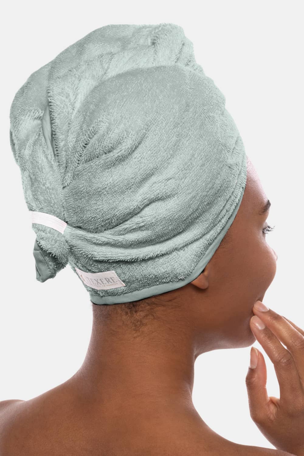 Texere Women's 2pc Terry Cloth Body and Hair Wrap Womens>Spa>Set Fishers Finery 