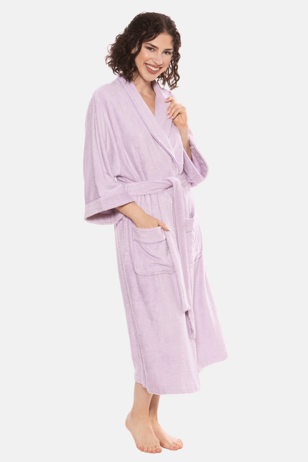 Texere Women's Terry Cloth Bathrobe Womens>Spa>Robe Fishers Finery 