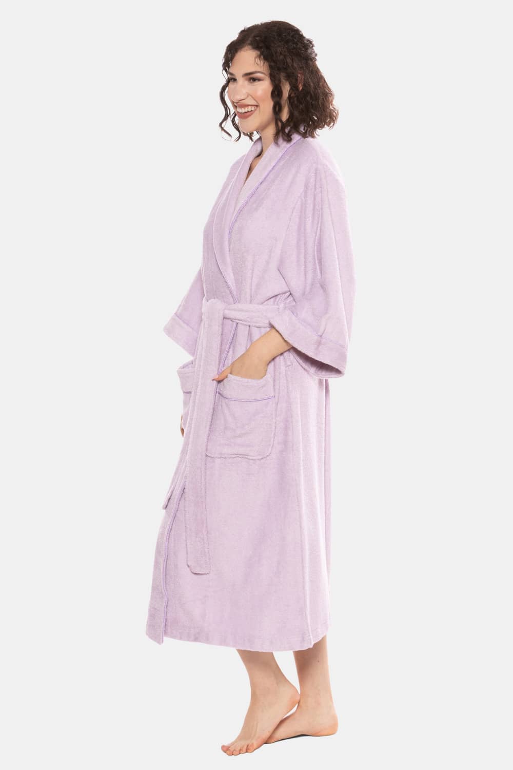 Texere Women's Terry Cloth Bathrobe Womens>Spa>Robe Fishers Finery 