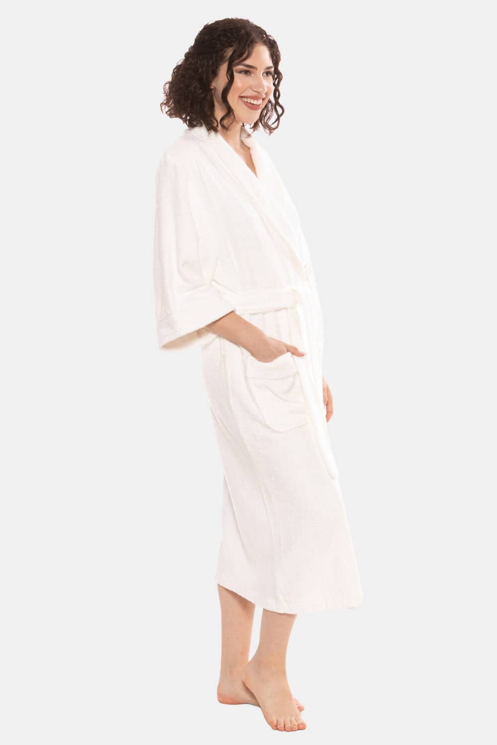 Texere Women's Terry Cloth Bathrobe Womens>Spa>Robe Fishers Finery 