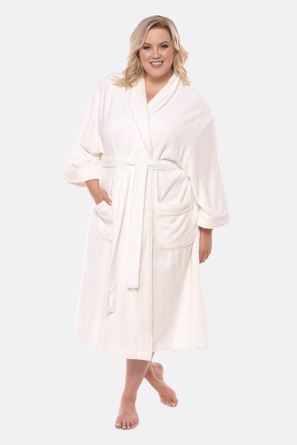 Texere Women's Terry Cloth Bathrobe Womens>Spa>Robe Fishers Finery 