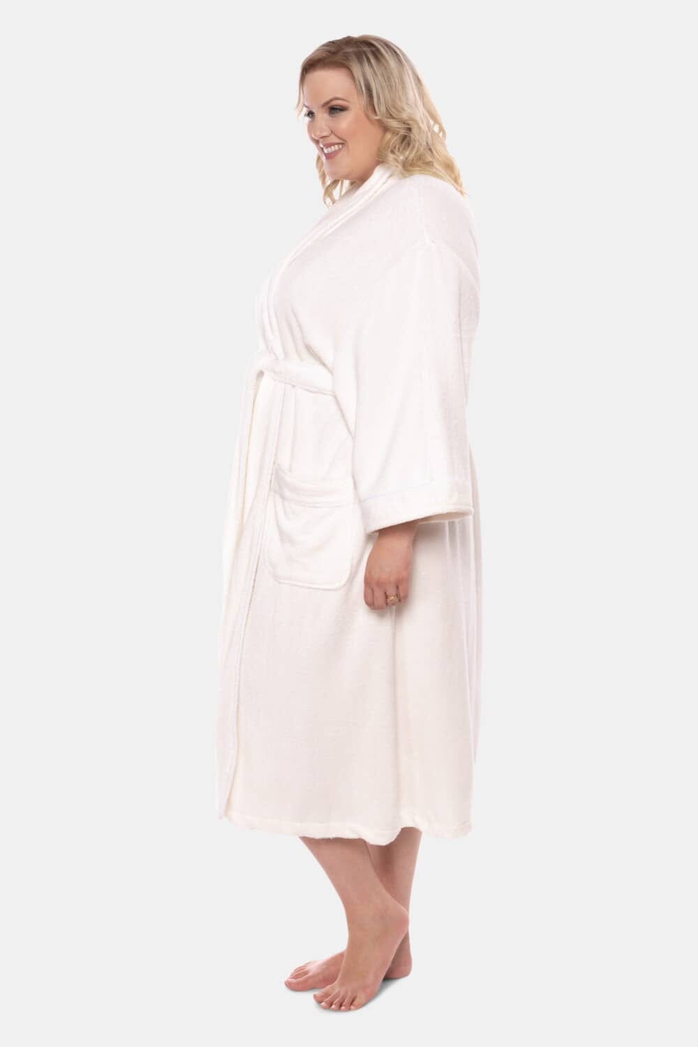 Texere Women's Terry Cloth Bathrobe Womens>Spa>Robe Fishers Finery 