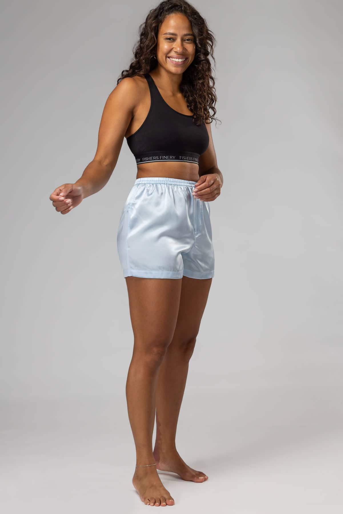 Silk Women's Cotton Pajama Shorts 100% Mulberry Silk Shorts