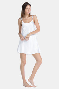 Women's 100% Mulberry Silk Chemise Womens>Sleep and Lounge>Nightgown Fishers Finery 