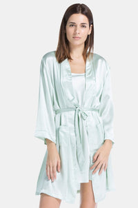 Women's 100% Pure Mulberry Silk Robe Womens>Sleepwear>Robe Fishers Finery 