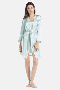 Women's 100% Pure Mulberry Silk Robe Womens>Sleepwear>Robe Fishers Finery 