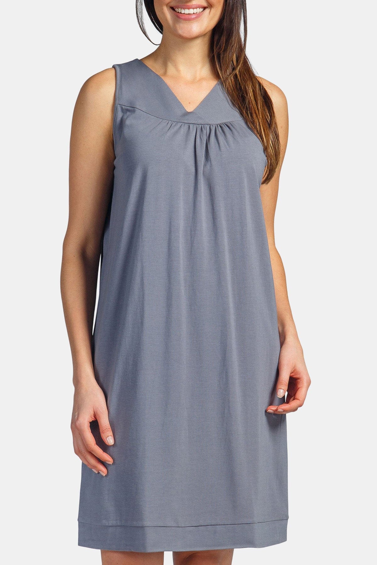 Women's Sleeveless EcoFabric™ Nightgown - Relaxed Fit Womens>Sleepwear>Nightgown Fishers Finery 