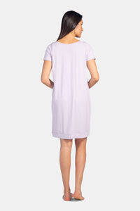 Women's Short Sleeve EcoFabric™ Nightgown - Relaxed Fit Womens>Sleepwear>Nightgown Fishers Finery 