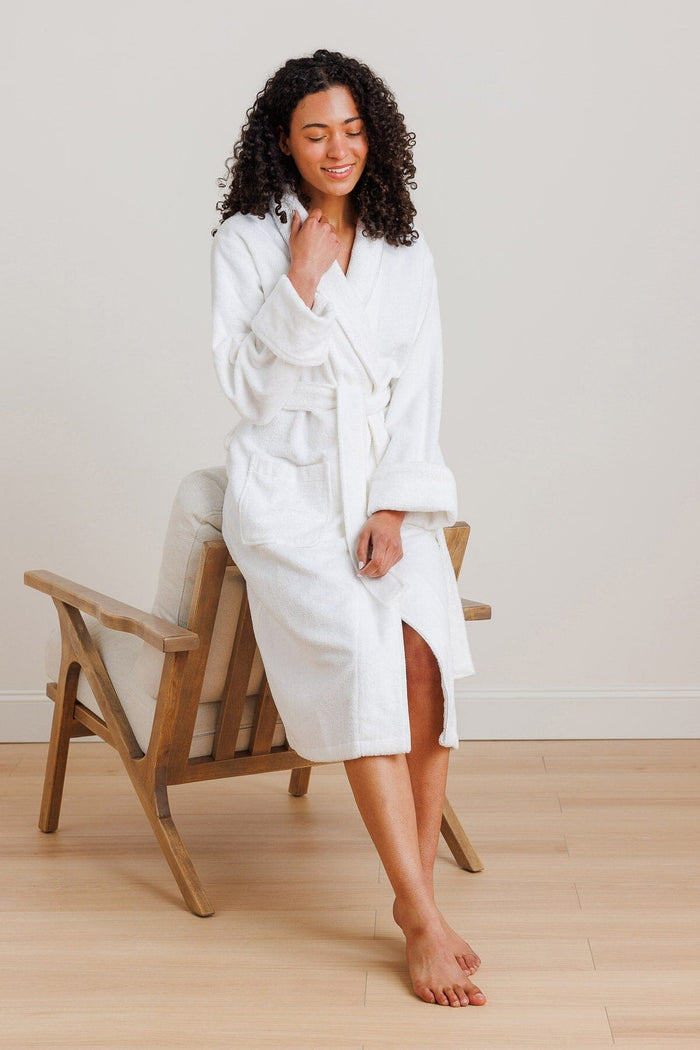 Women's Premier Turkish-Style Full Length Terry Cloth Spa Robe Womens>Spa>Robe Fishers Finery