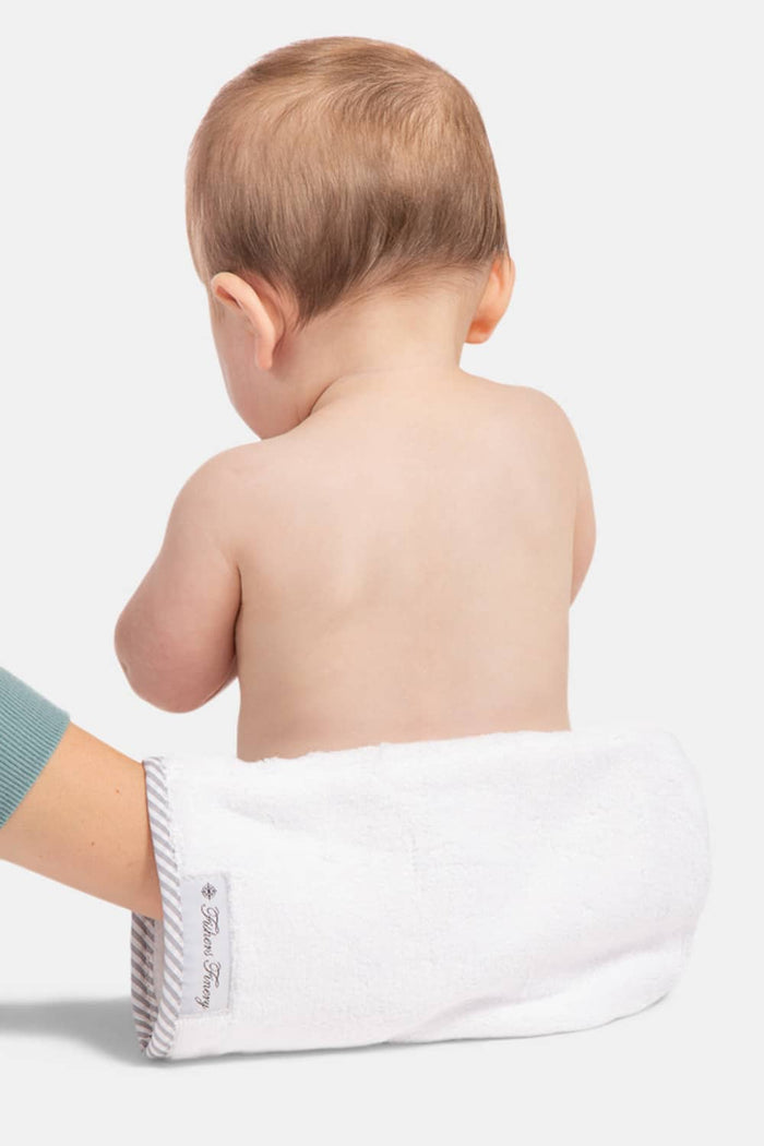 Baby Hooded Bath Towel and Wash Mitten Set with Gift Box Womens>Baby Fishers Finery