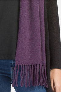 Women's 100% Pure Cashmere Knit Scarf with Fringe and Gift Box Womens>Accessories>Scarf Fishers Finery 