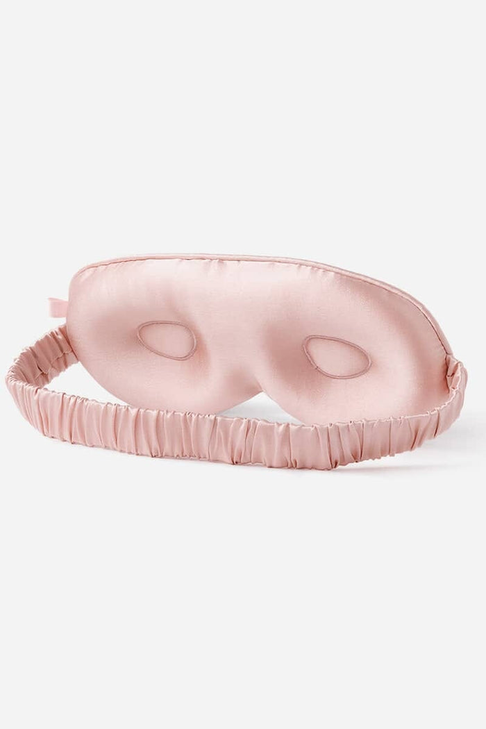 100% Organic Mulberry Silk Contoured Sleep Mask Beauty>Masks Fishers Finery English Rose 