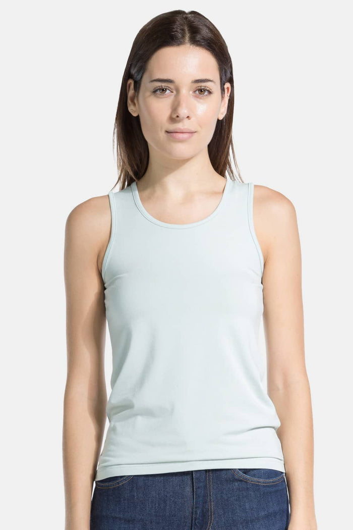 Women's Essential EcoFabric™ Tank Top Womens>Casual>Top Fishers Finery Sea Glass X-Small 