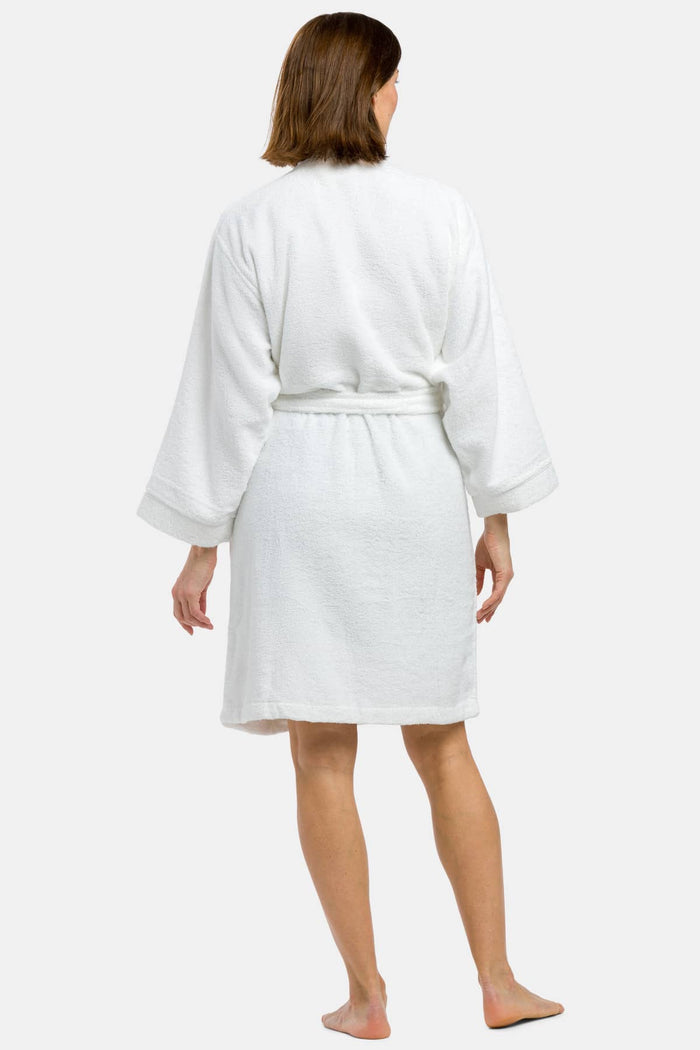 Women's Kimono Style Terry Cloth Bathrobe Womens>Spa>Robe Fishers Finery