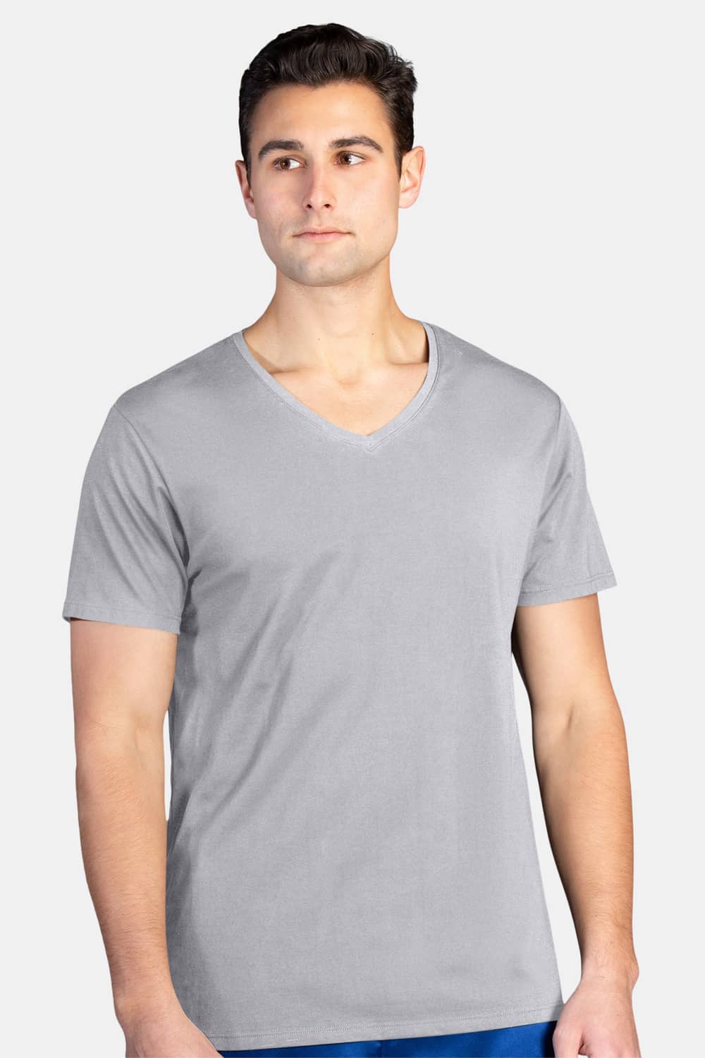 Men's Classic Fit Soft Stretch V-Neck Undershirt Mens>Casual>Tops Fishers Finery 