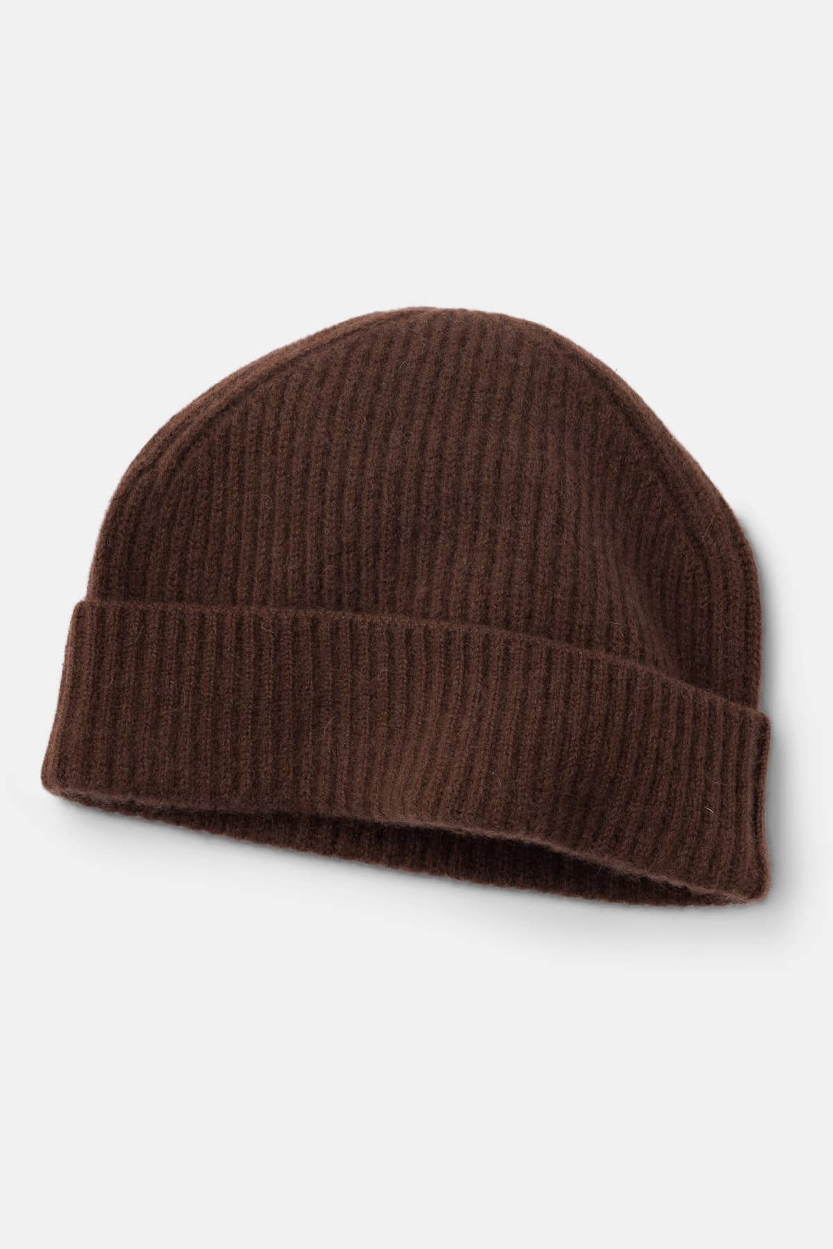 Men's 100% Pure Cashmere Ribbed Hat Mens>Accessories>Hat Fishers Finery 