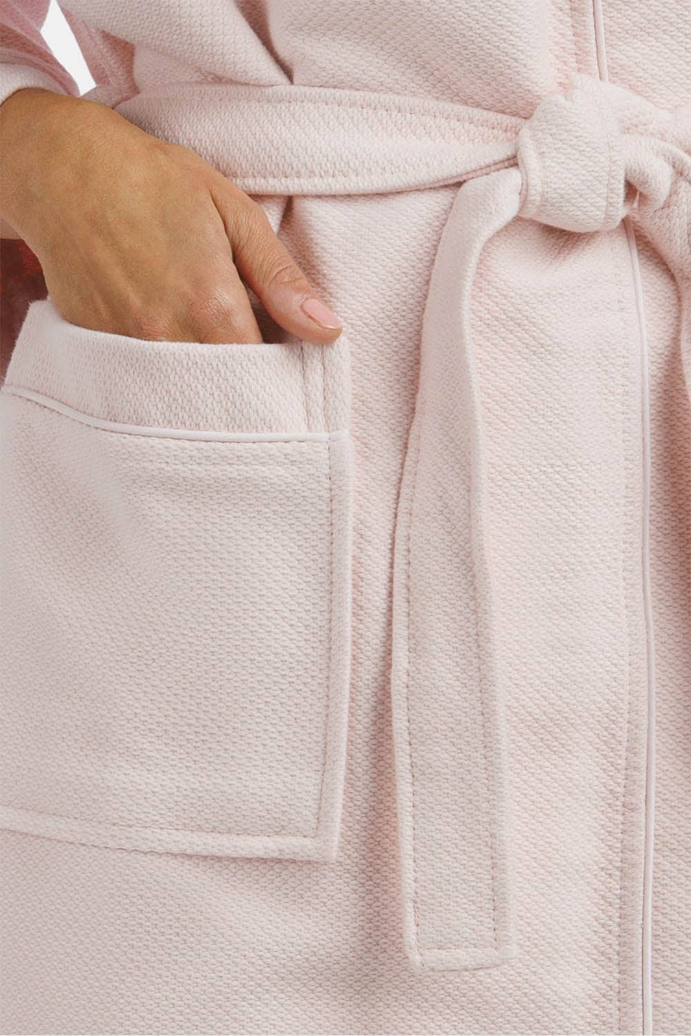 Women's Modal Kimono Resort Spa Robe with Quilted Design - NEW & IMPROVED FABRIC Womens>Sleep and Lounge>Robe Fishers Finery