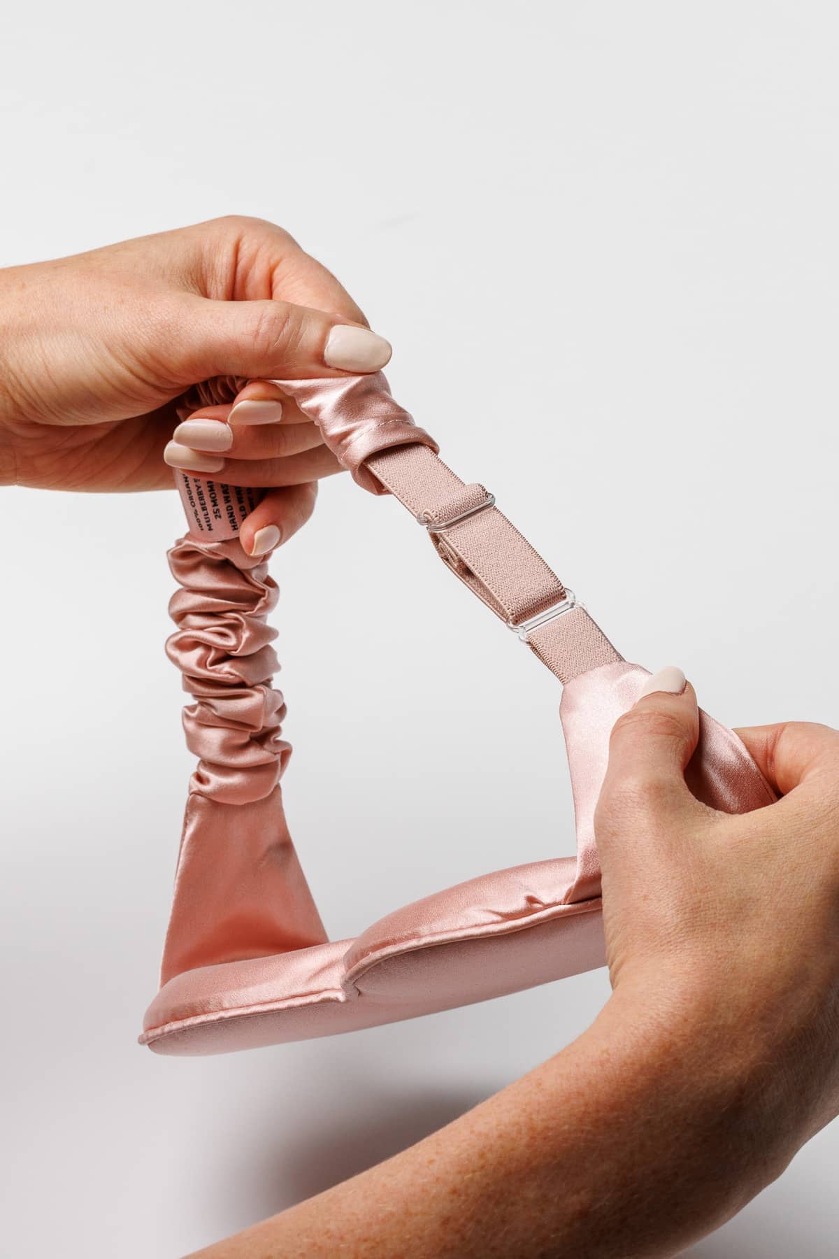 100% Organic Mulberry Silk Contoured Sleep Mask with Gift Box - NEW DESIGN Beauty>Masks Fishers Finery 