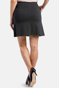 Women's Ponte Knit A-Line Skirt with Pockets Womens>Skirt Fishers Finery 