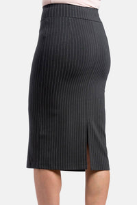 Women's Ponte Knit Midi Length Pencil Skirt Womens>Skirt Fishers Finery 