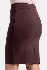 Women's Ponte Knit Pull-On Pencil Skirt Womens>Skirt Fishers Finery 