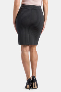 Women's Ponte Knit Pull-On Pencil Skirt Womens>Skirt Fishers Finery 