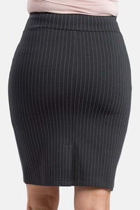 Women's Ponte Knit Pull-On Pencil Skirt Womens>Skirt Fishers Finery 