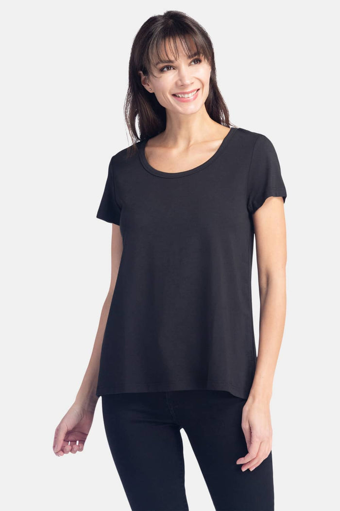 Women's Relaxed EcoFabric™ Scoop Neck Tee Womens>Casual>Top Fishers Finery 