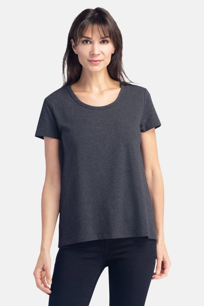 Women's Relaxed EcoFabric™ Scoop Neck Tee Womens>Casual>Top Fishers Finery 