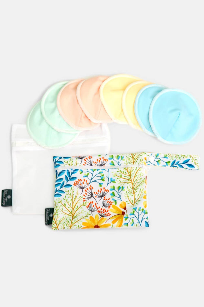 Reusable and Washable Bamboo Viscose/Terry Nursing Pad Set - Contoured Fit Womens>Maternity>Accessories Fishers Finery Pack of 1 