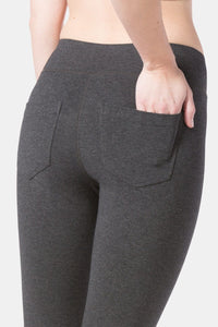 Women's EcoFabric™ Straight Leg Yoga Pant with Back Pockets Womens>Activewear>Yoga Pants Fishers Finery