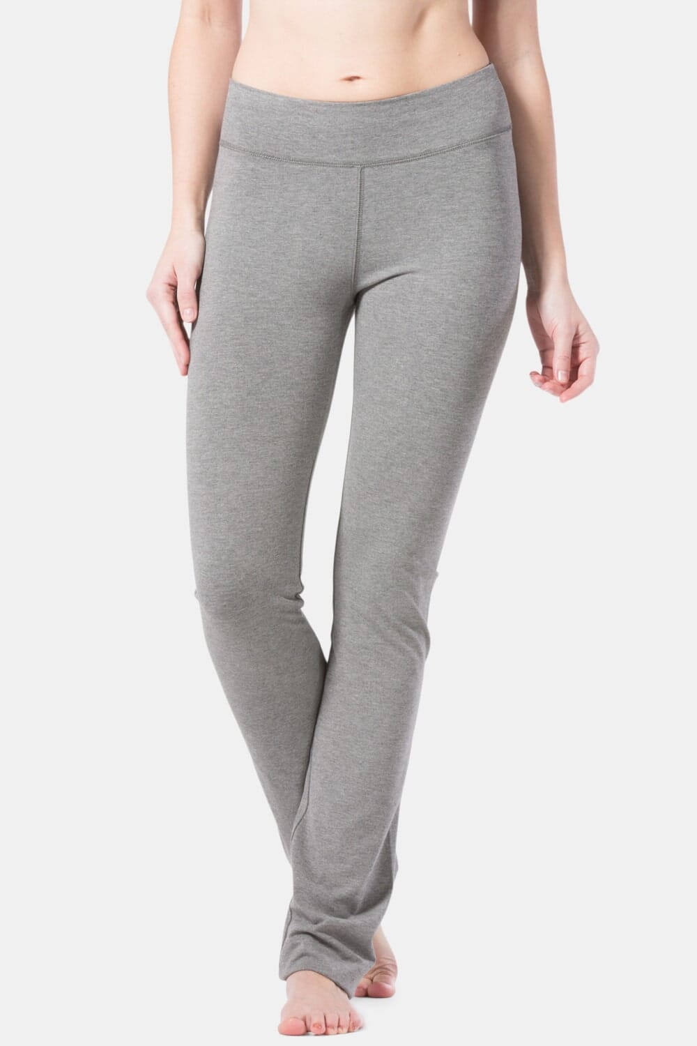 Straight Leg Yoga Pants with Pockets | Athleisure | Fishers Finery