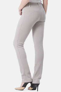 Women's Ponte Knit Pull-On Slim Straight Leg Work Pant - NEW & IMPROVED FIT Womens>Pants Fishers Finery 