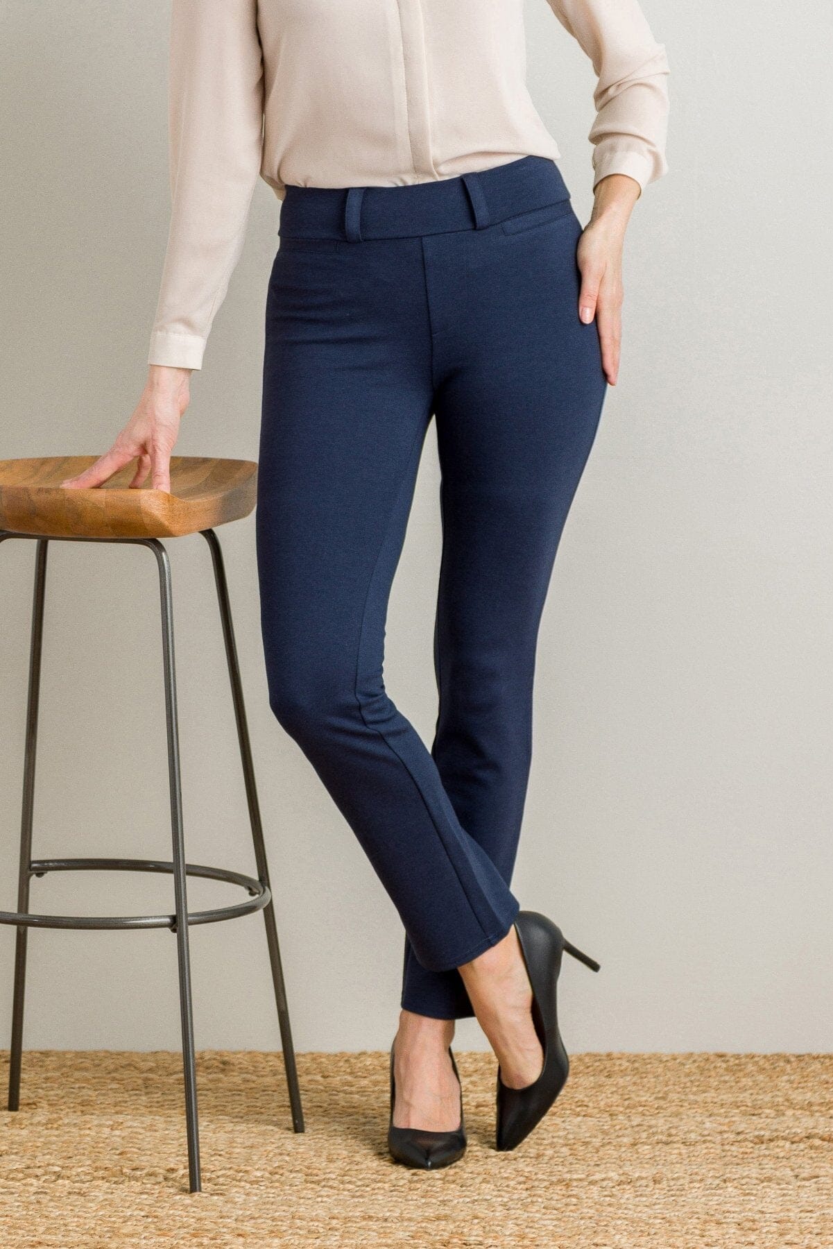 Dress pants womens slim fit best sale