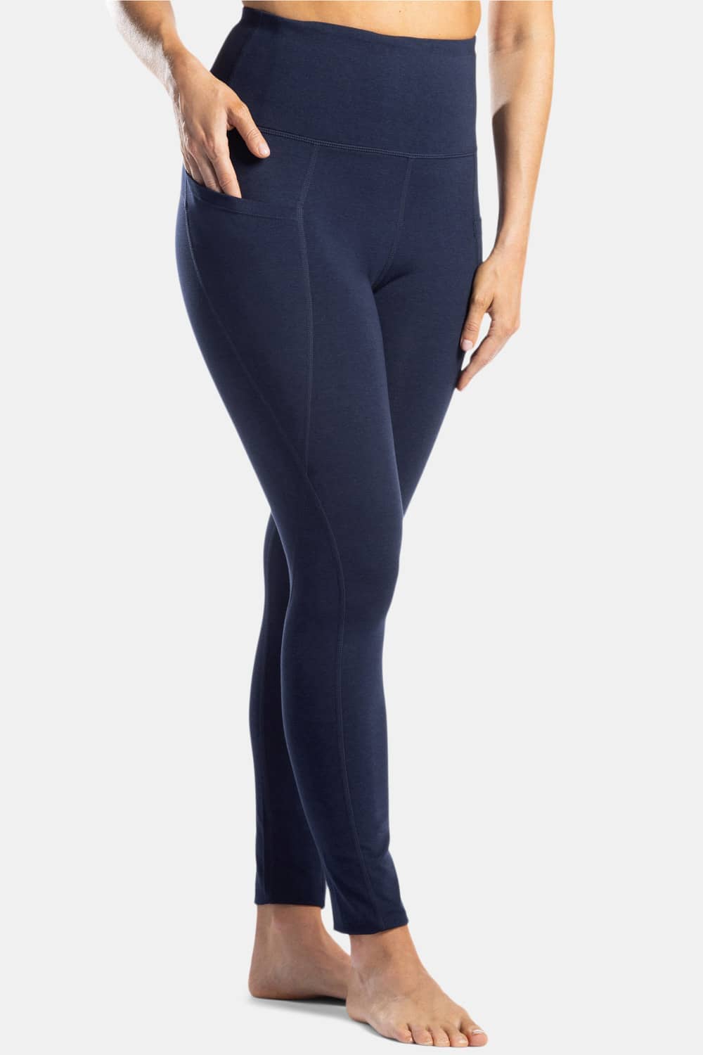 Womens Activewear | Workout Legging with Side Pockets | Fishers Finery