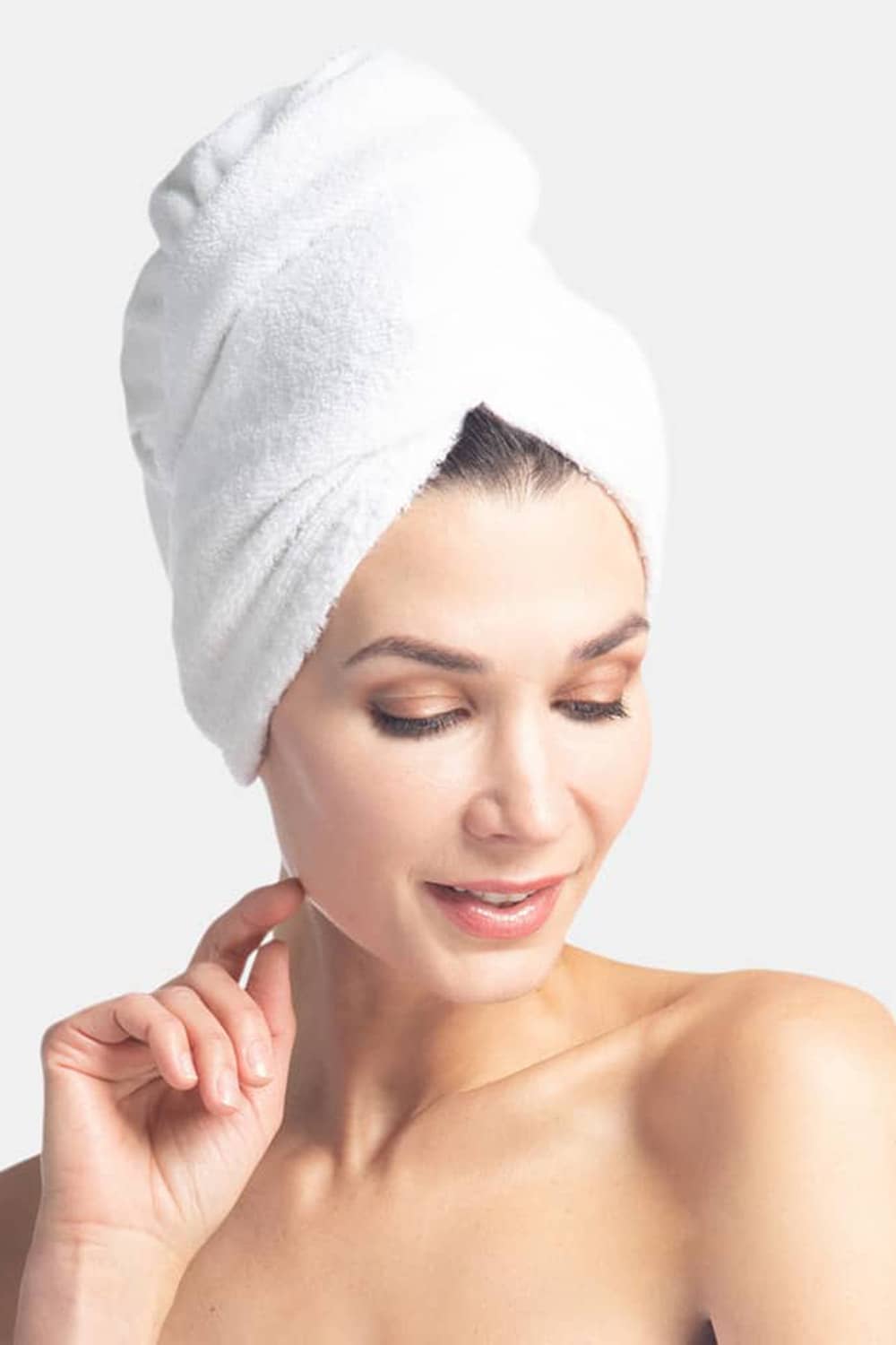 Women's Terry Cloth Head / Hair Wrap Womens>Spa>Hair Towel Fishers Finery 