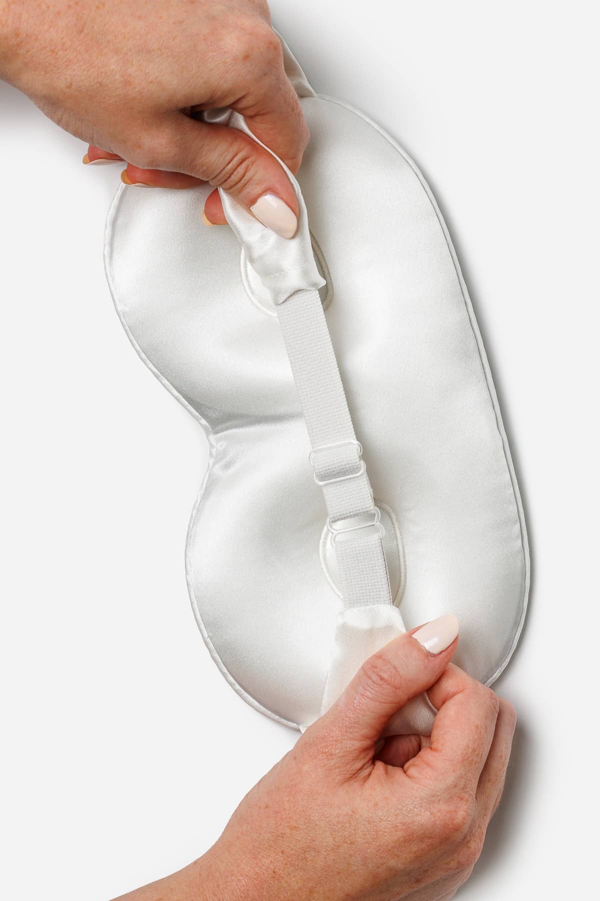 100% Organic Mulberry Silk Contoured Sleep Mask with Gift Box - NEW DESIGN Beauty>Masks Fishers Finery 