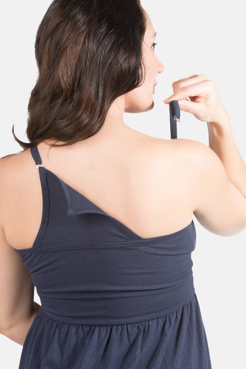 Wireless EcoFabric™ Maternity Nursing Nightgown Womens>Maternity Fishers Finery