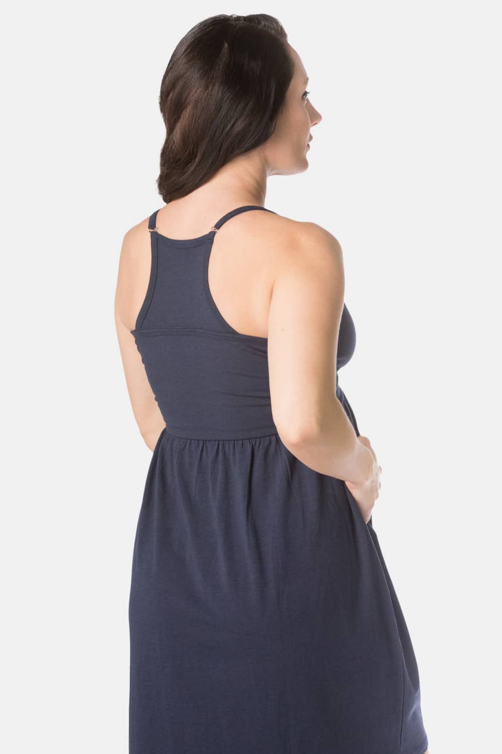 Wireless EcoFabric™ Maternity Nursing Nightgown Womens>Maternity Fishers Finery