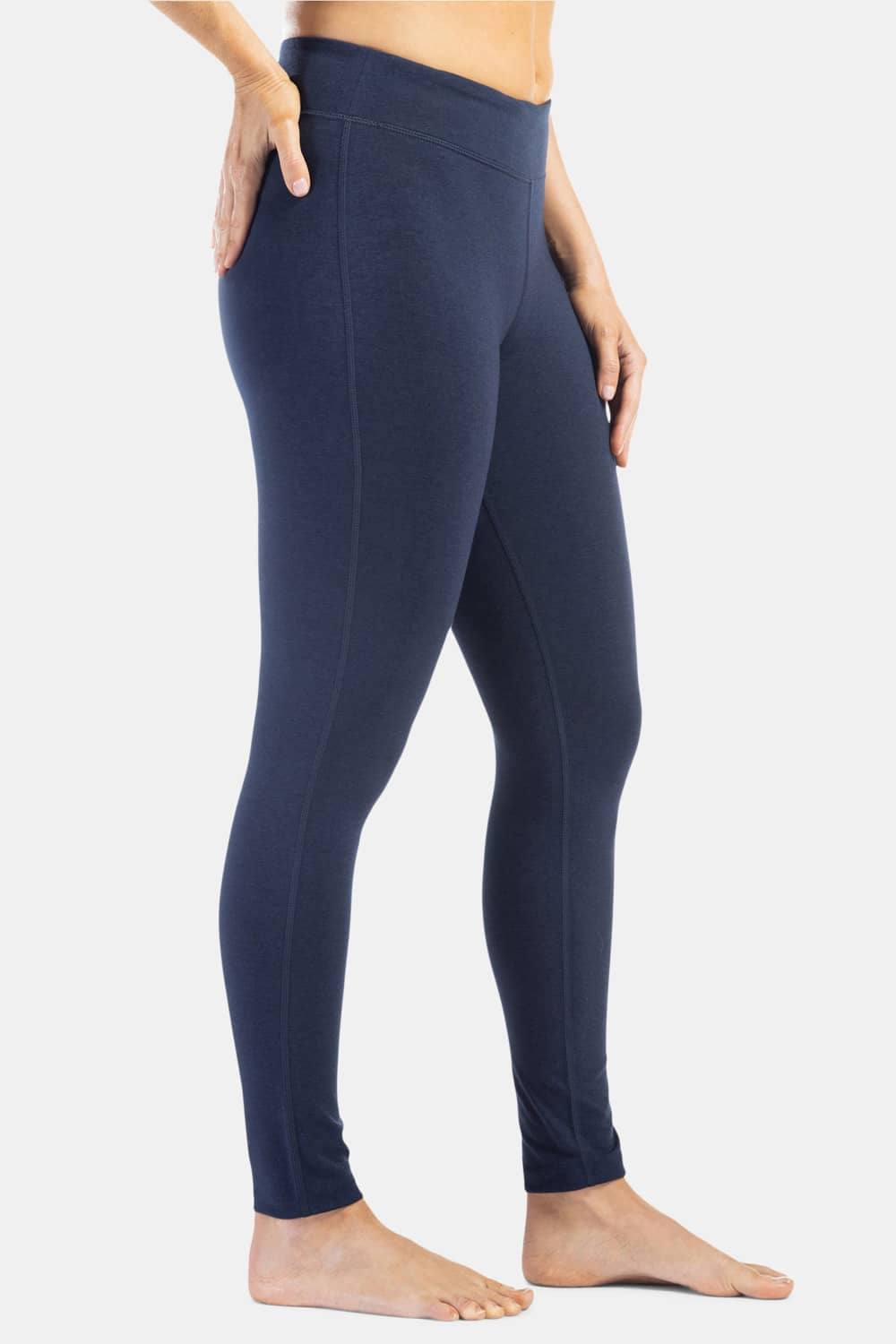 Women's EcoFabric™ Ankle Length Yoga Legging Womens>Activewear>Yoga Pants Fishers Finery 