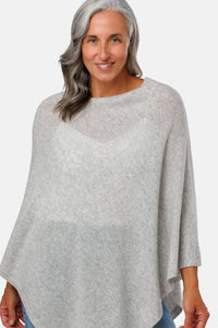 Women's 100% Pure Cashmere Knit Poncho and Gift Box Womens>Accessories>Cashmere>Poncho Fishers Finery 