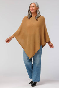 Women's 100% Pure Cashmere Knit Poncho and Gift Box Womens>Accessories>Cashmere>Poncho Fishers Finery 