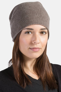 Women's 100% Cashmere Slouchy Beanie Hat Womens>Accessories>Hat Fishers Finery 