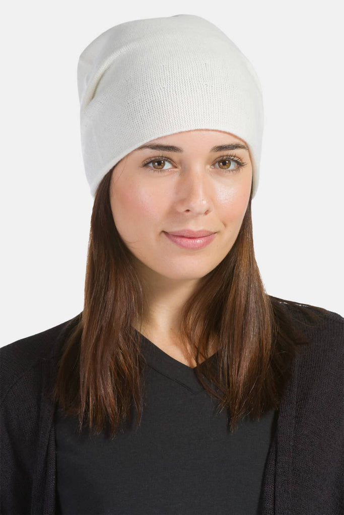 womens-cashmere-slouchy-beanie  display picture 1