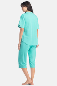 Women's EcoFabric™ Capri Pajama Set with Gift Box Womens>Sleep and Lounge>Pajamas Fishers Finery 